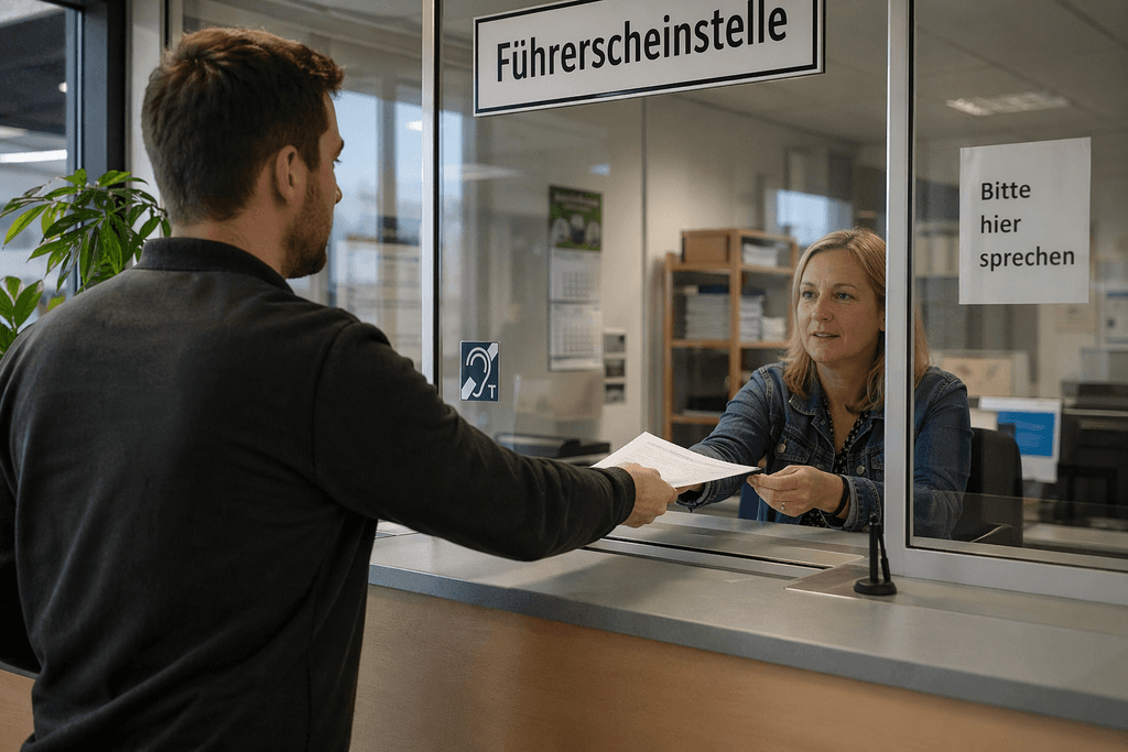 Führerscheinstellenschalter